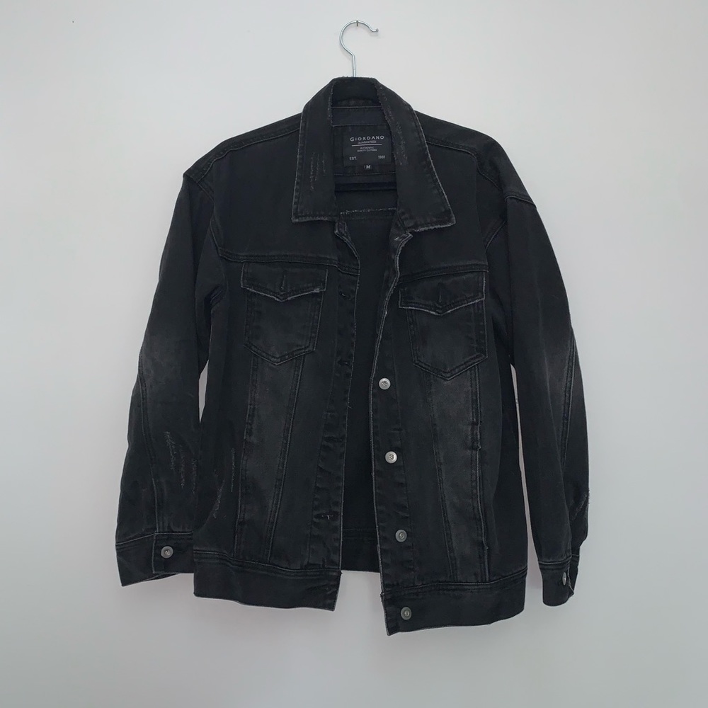 Black Jean Jacket